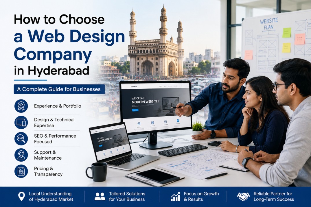 How to Choose a Web Design Company in Hyderabad