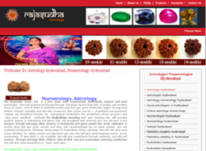 Rajasudha website design by Lahari Technologies