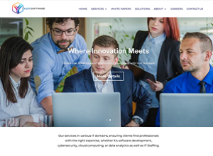Yuti Software website design by Lahari Technologies
