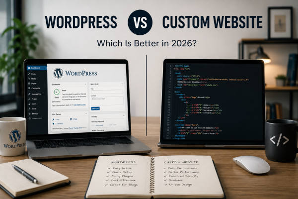 WordPress vs Custom Website